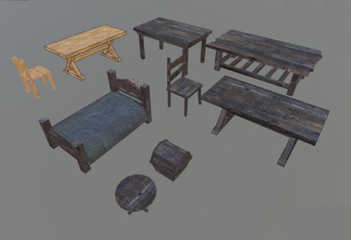 Medieval Furniture preview image